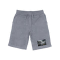 RAPDOM TS6 Fleece Gym Shorts Patriotic Military No Men Left Behind-Heather Grey-Small-