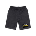 RAPDOM TS6 Fleece Gym Shorts with original logo-Heather Charcoal-Small-