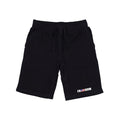 RAPDOM TS6 Fleece Gym Shorts Freedom USA Flag-Black-Small-
