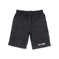 RAPDOM TS6 Fleece Gym Shorts Freedom USA Flag-Heather Charcoal-Small-