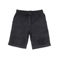 RAPDOM TS6 Fleece Gym Shorts United We Stand USA Flag-Heather Charcoal-Small-