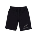 RAPDOM TS6 Fleece Gym Shorts Patriotic Eagle Live Free or Die-Black-Small-