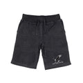 RAPDOM TS6 Fleece Gym Shorts Patriotic Eagle Live Free or Die-Heather Charcoal-Small-