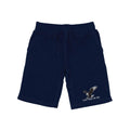 RAPDOM TS6 Fleece Gym Shorts Patriotic Eagle Live Free or Die-Navy-Small-