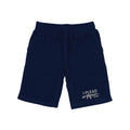 RAPDOM TS6 Fleece Gym Shorts I Plead the 2nd Amendment-Navy-Small-