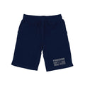 RAPDOM TS6 Fleece Gym Shorts USA Flag Freedom Isn't Free-Navy-Small-