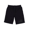 RAPDOM TS6 Fleece Gym Shorts Patriotic Tonal USA Flag-Black-Small-