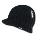 Cuglog Beanie Beanies Sweater Gi Caps Visor Ski Knitted Light-Black-