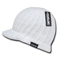 Cuglog Beanie Beanies Sweater Gi Caps Visor Ski Knitted Light-White-