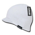 Cuglog Beanies Mckinley Waffle Knit Visor Caps Ski Snowboard Warm-White-