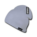 Cuglog Uluru Slouched Beanies Classic Knit Winter Caps Hats Ski Skull-WHITE-