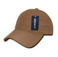 Decky Camo Military Army Acu Woodland Low Crown Relaxed Ripstop Dad Hats Caps-Coyote-