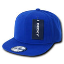 Decky Lot Of 25 Blank Flat Bill Snapback Caps Hats Solid Two Tone Wholesale Lots!!- 8 image