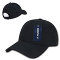 Decky Military Camo Army Woodland Acu Low Crown Structured Ripstop Hats Caps-Black-