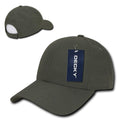 Decky Military Camo Army Woodland Acu Low Crown Structured Ripstop Hats Caps-Olive Drab-