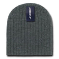 Decky Winter Beanies For Baby Toddlers Kids Youth Cable Knit Soft Stretchy-Heather Charcoal-