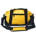 Duffle Bags 18 inch Travel Sports School Gym Carry-On Luggage Shoulder Strap-GOLD / BLACK-