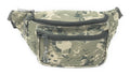 Fanny Pack Purse Travel Pouch Money Passport Id Zipper Waist Belt Bag 3 Pockets 48inch-Digital Camo-
