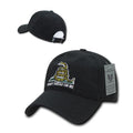 Gadsden Flag Rattlesnake Tea Party Don't Tread On Me Baseball Dad Caps Hats Polo-Black-
