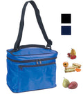 Insulated Cooler Lunch Box Bag For Food Picnic Bottles Water Travel 9-1/2 X 6inch-Black-