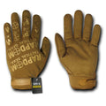 Lightweight Mechanics Work Motorcycle Bike Riding Gloves-Coyote-Small-