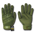 Lightweight Mechanics Work Motorcycle Bike Riding Gloves-Olive Drab-Small-