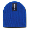 Decky Soft Beanies Gi Cuffless Watch Hats Caps Ski Skull Warm Winter-Royal-