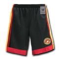 US Army Air Force Navy Marines Military Performance Training Shorts-Marines - Black-Medium-
