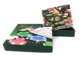 100 LOT Printed Designs Bifold Wallets In Gift Box Cash Card Id Slots Mens Womens Youth Wholesale-CASINO CHIPS-