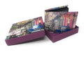 100 LOT Printed Designs Bifold Wallets In Gift Box Cash Card Id Slots Mens Womens Youth Wholesale-GRAFFITI VINTAGE-