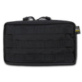 RAPDOM 10X6 Molle Utility Storage Pouch Horizontal Tactical Gear Military-Black-