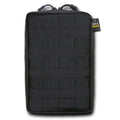 RAPDOM 6X10 Utility Pouch Vertical Tactical Gear Military-Black-