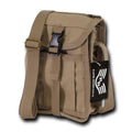 Rapid Dominance Cotton Canvas Travel Portfolio Bags Backpack Luggage-Khaki-