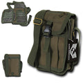 Rapid Dominance Cotton Canvas Travel Portfolio Bags Backpack Luggage-Olive-