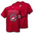 Rapid Dominance Military Air Force Marine Navy Army Law Enforcement T-Shirts Tees-Marine - cardinal-Regular-Small