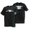 Rapid Dominance Military Air Force Marine Navy Army Law Enforcement T-Shirts Tees-Navy Seal - Black-Regular-Small