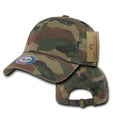Rapid Dominance Relaxed Cotton Military Vintage Washed Polo Camo Camouflage Baseball Hats Caps!-Woodland Camouflage-