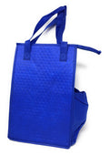 Thermo Insulated Lunch Cooler Bag Tote Thermo Lunch Cooler Picnic Beach-ROYAL-