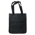 Reusable Grocery Shopping Totes Bags Travel Gym Sports Plain 14X15-Black-