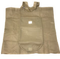 1 Dozen Large Grocery Shopping Bags Totes Foldable Folded Wholesale Lot Bulk-KHAKI-