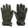Soft Shell Warm Winter Waterproof Breathable Touch Screen Index Thumb Tip Gloves-Olive-Small-