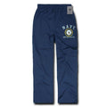 US Military Air Force Marines Navy Fleece Sweatpant Sweat Pants Jogging Sweats-Navy - Navy-Large-