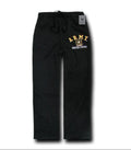 US Military Air Force Marines Navy Fleece Sweatpant Sweat Pants Jogging Sweats-Army - Black-Small-
