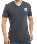 Rapid Dominance US Patriotic Military V-Neck Army Air Force Coast Guard Marines Navy T-Shirts-Coast Guard - Navy-Regular-Small