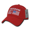USA American Flag United We Stand Gadsden Baseball Dad Caps Hats Cotton Polo-A03-A03- Freedom Isn't Free-