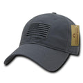 USA American Flag United We Stand Gadsden Baseball Dad Caps Hats Cotton Polo-A03-Dark Gray with Flag-
