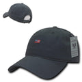 USA American Flag United We Stand Gadsden Baseball Dad Caps Hats Cotton Polo-A03-Dark Grey -Small USA Flag-