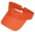 Visors Sun Plain Hat Sports Cap Cotton Golf Tennis Beach Summer Women Men Kids-ORANGE-
