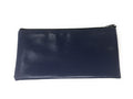 Zippered Bank Bags Deposit Carry Pouch Purse Coins Safe Money Organizer 11 X 5.5-Navy-