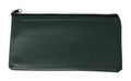 Zippered Bank Bags Deposit Carry Pouch Purse Coins Safe Money Organizer 11 X 5.5-Dark Green-